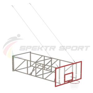 Купить Ферма 2,8 м. для баскетбольного щита 1800х1050 из оргстекла в Константиновске 
